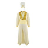 2022 New Aladdin Lamp Prince Aladdin Costume For Adult Mens Halloween Cosplay with Hat